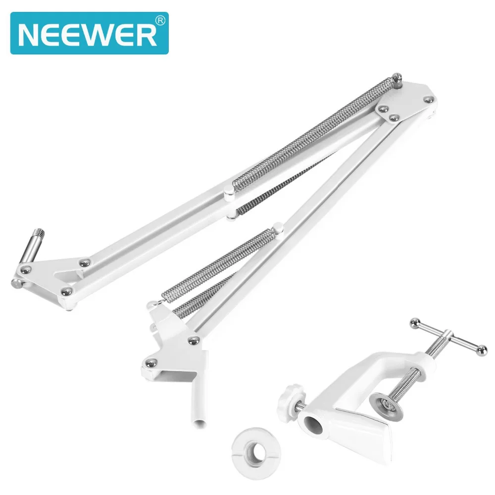 Neewer Pro настольный микрофон Подвеска ножничный кронштейн микрофонная стойка Настольный монтажный зажим для Samson Blue Yeti Snowball