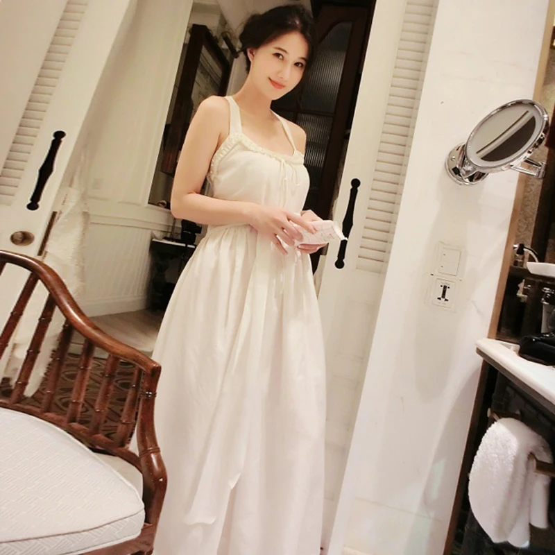 Лето осень хлопок шелк Роскошные Для женщин нижнее белье Элегантные ночные