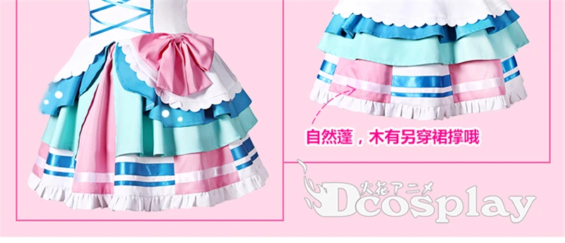 Обувь в стиле аниме «Живая любовь! Sunshine Aqours 1 первый всех членов пение песня косплей костюм вечерние Хэллоуин и Рождественская форма женское платье