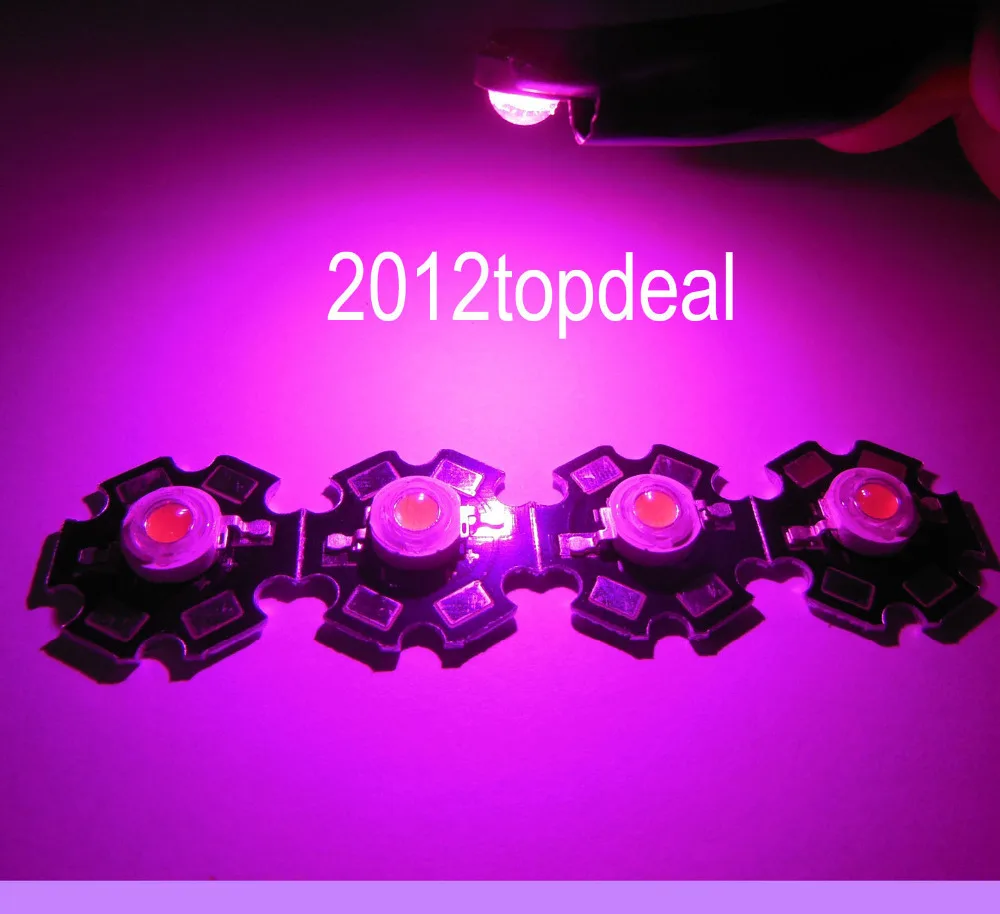 10 шт. Новое поступление светодиодный чип полного спектра 3 Вт 400 нм ~ 840нм с bridgelux