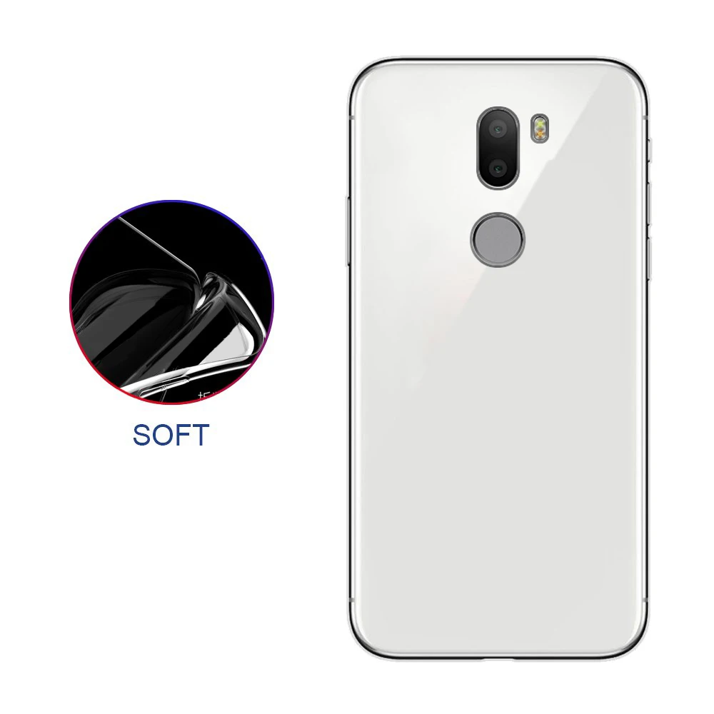 Силиконовый мягкий прозрачный чехол из искусственной кожи для Xiaomi Mi 5PLUS
