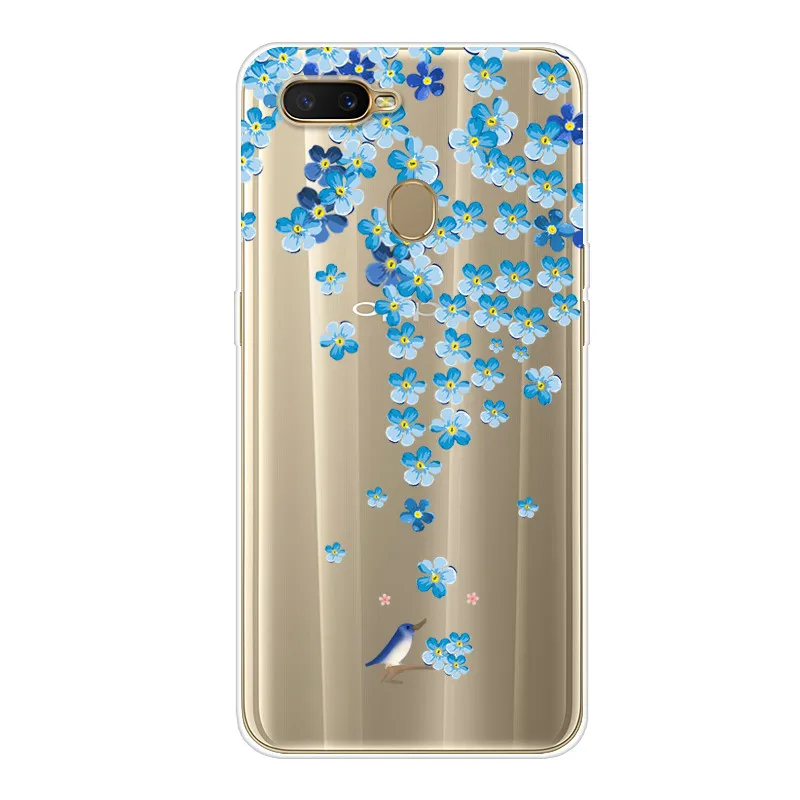 Чехол OPPO A7, чехол OPPO AX7, мягкий силиконовый чехол с милым рисунком из мультфильма, ТПУ, задняя крышка, чехол для телефона OPPO AX7 AX 7 OPPOA7 OPPOAX7 CPH1903 CPH1901