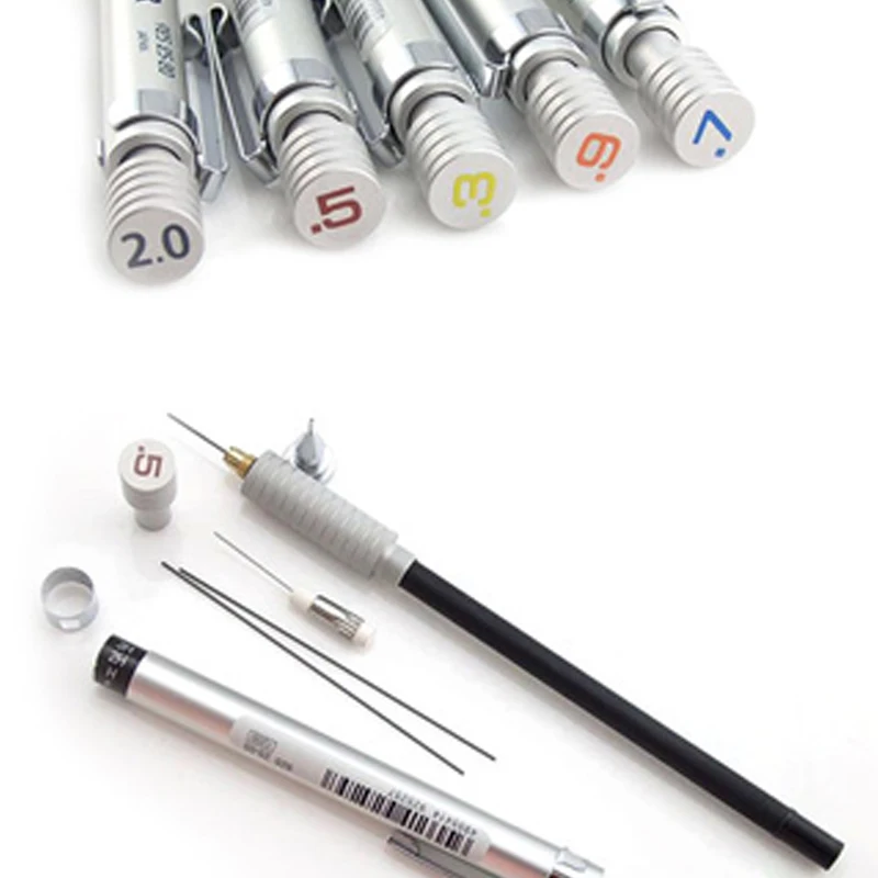 2 шт. немецкий Staedtler 925 25 металл | рисунок механический карандаш 0 3 5 7 9