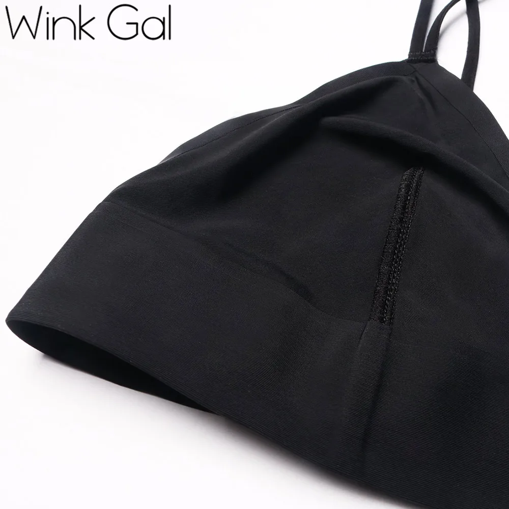 Wink Gal 2018 Однотонный женский бюстгальтер мягкий пуш ап на бретельках интимное