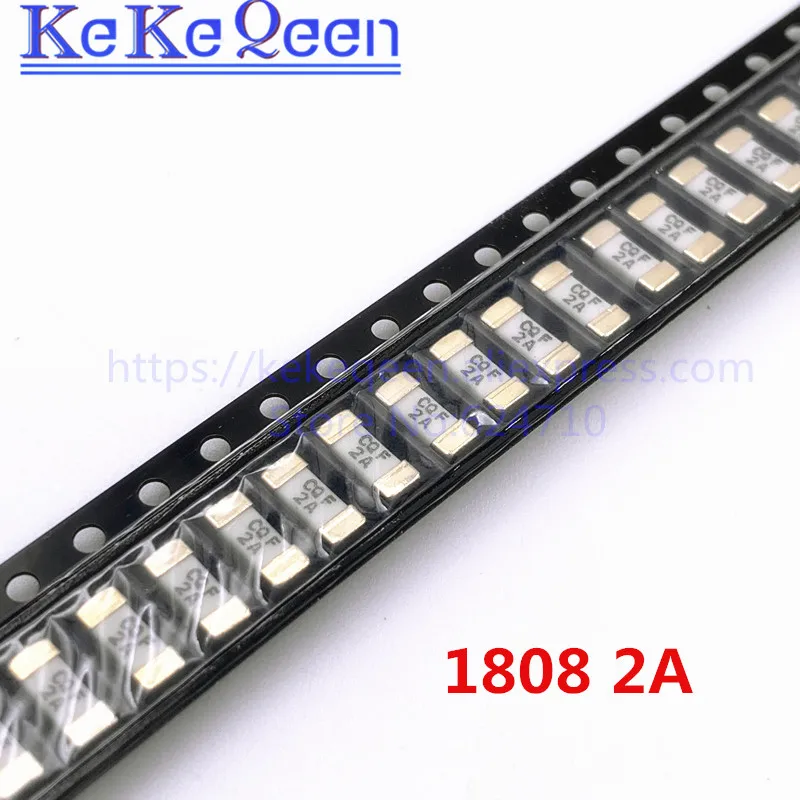 100 шт. 1808 125V 0451 SMD плавкий предохранитель 0.25A 0.5A 0.75A 1A 2A 3A 4A 5A 6.3A 8A 10A 12A 15A 20A 500MA 750MA