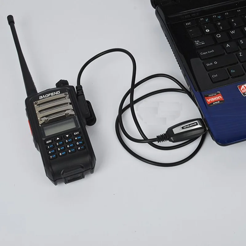 2 шт./лот Baofeng USB Кабель для программирования с драйверами CD UV-5R/UV-82/UV-888S