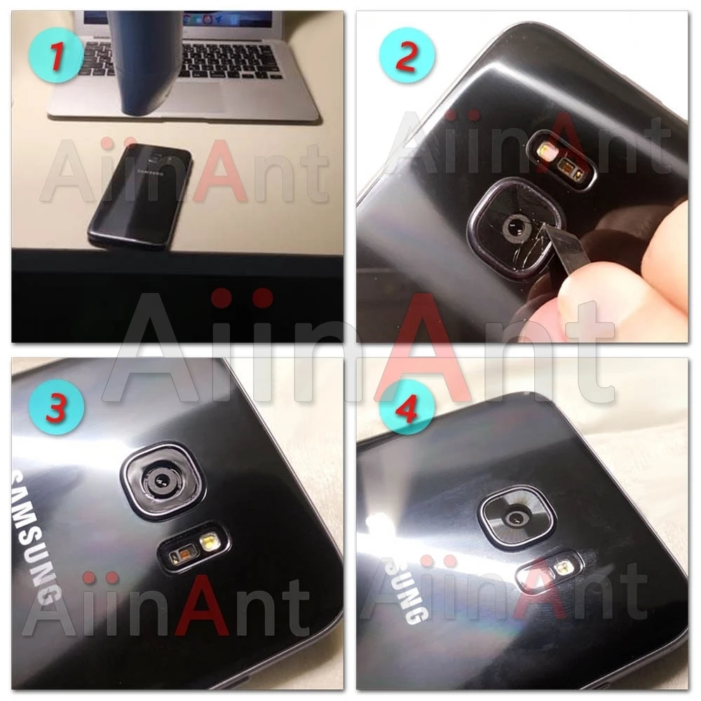 AiinAnt оригинал для samsung Galaxy A3 A5 A7 2015 2016 2017 A310 A510 A710 задняя камера объектив кольцо