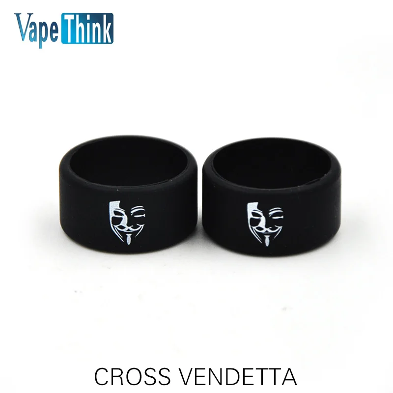 Vapethink V Vendetta Vape Band Силиконовое резиновое гелевое кольцо для электронной сигареты