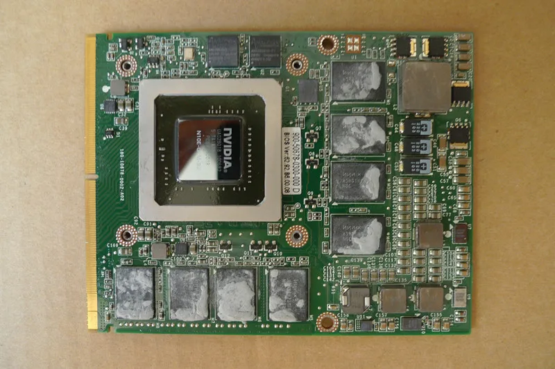 Оригинальная видеокарта 8740W 8760W 599058 001 FX3800M HD7700 HD7750 для HP DDR5 1 ГБ полностью