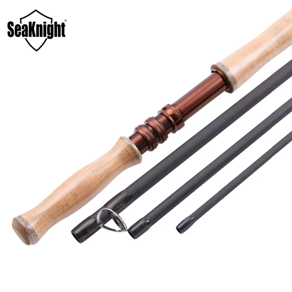 SeaKnight MAXWAY серия Spey Honor 9/10 #4 секции 13FT 3 9 M 40T углеродная 3A мягкая деревянная ручка
