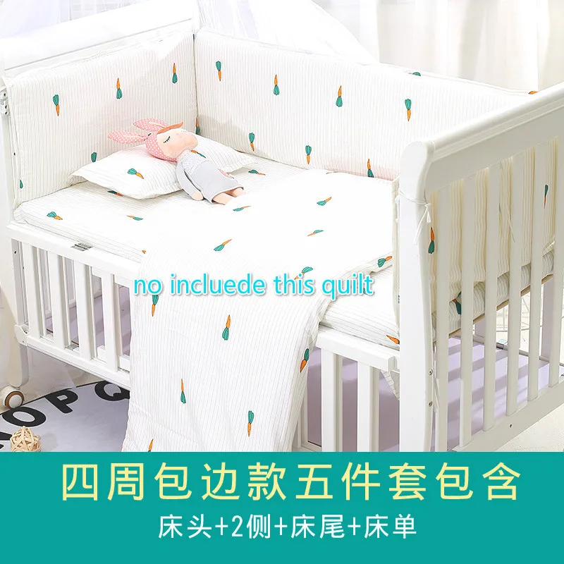 6 шт./компл. Детские бамперы для постельных принадлежностей комплект детской