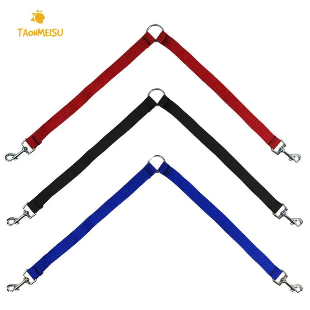 Собака ходьба Поводки Собаки 3 цвета сильный нейлон двойной способ щенок ведет с