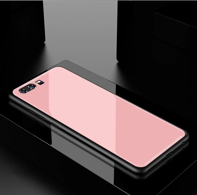 MAKAVO для huawei P10, чехол, роскошный гибридный, закаленное стекло, задняя крышка, противоударный рукав, жесткий корпус для huawei P10 Plus