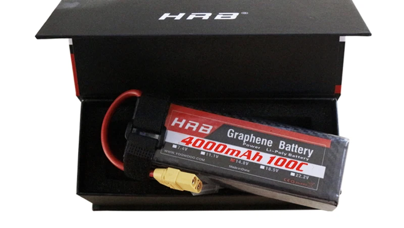 HRB 2S 3S 4000mah Графен 7,4 V 11,1 V Lipo батарея 4S 100C 14,8 V XT90 XT60 Deans T EC5 5S 18,5 V 6S 22,2 V RC самолет запчасти для автомобилей