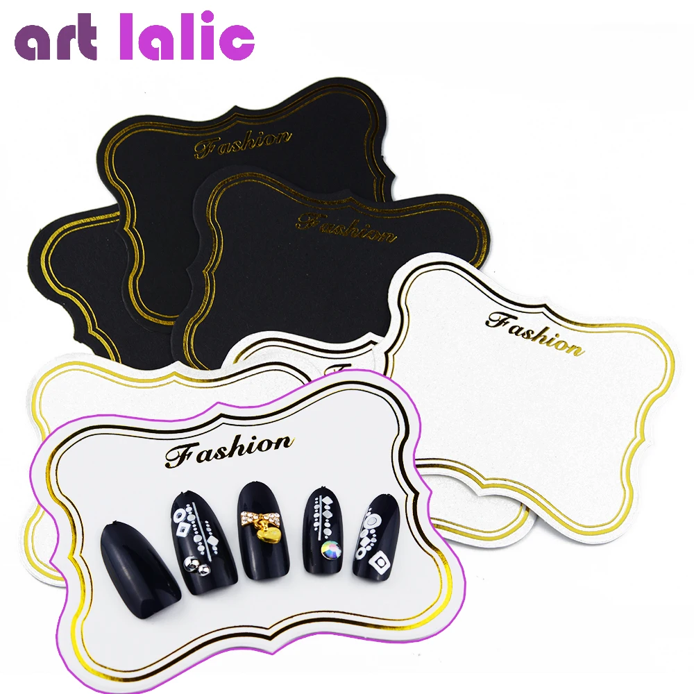 10 шт./компл. нейл арта Дисплей доска Типсы работы показаны карты японский Стиль