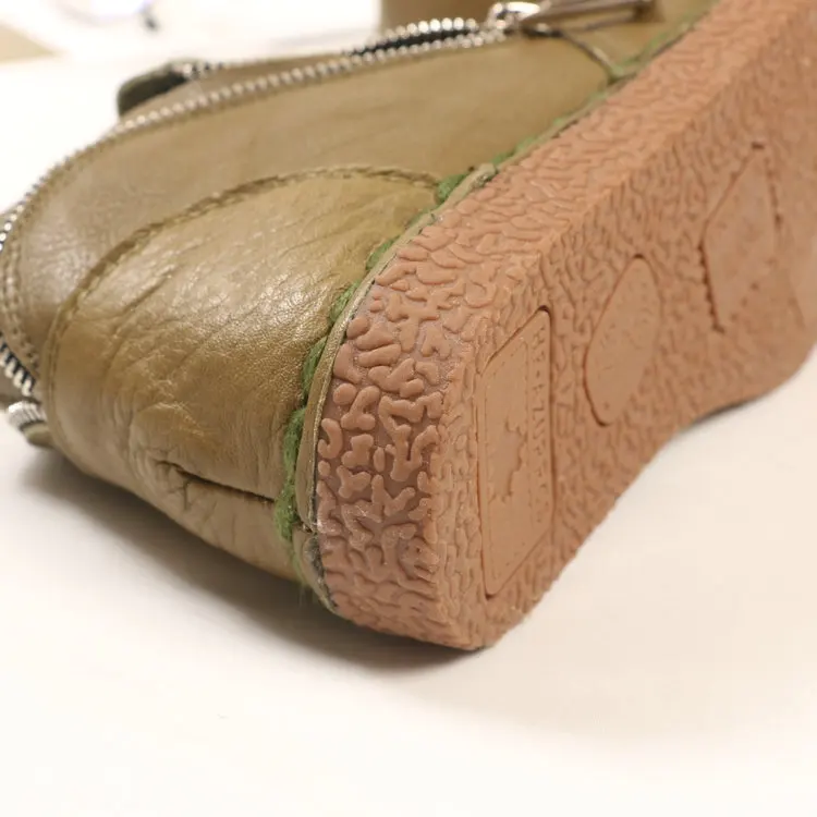 Careaymade сапоги из натуральной кожи с художественной ретро мягкой подошвой чистые