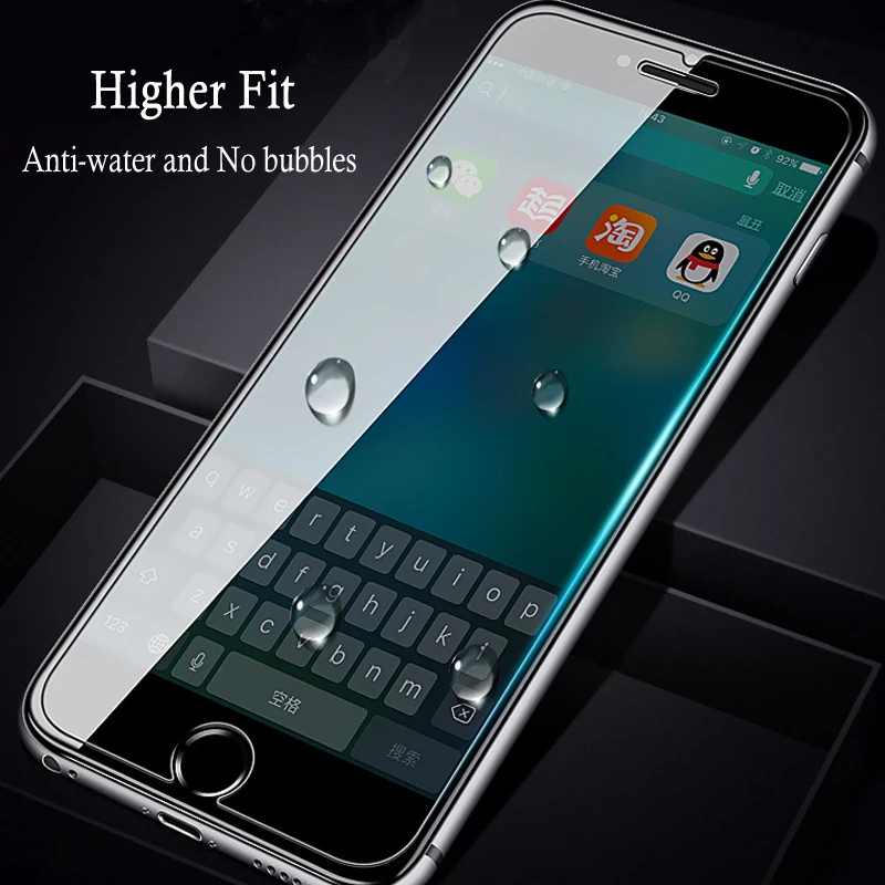 Защита экрана для iPhone 7 защита стекла 5 4 8X6 Plus закаленное стекло 6plus Защитная