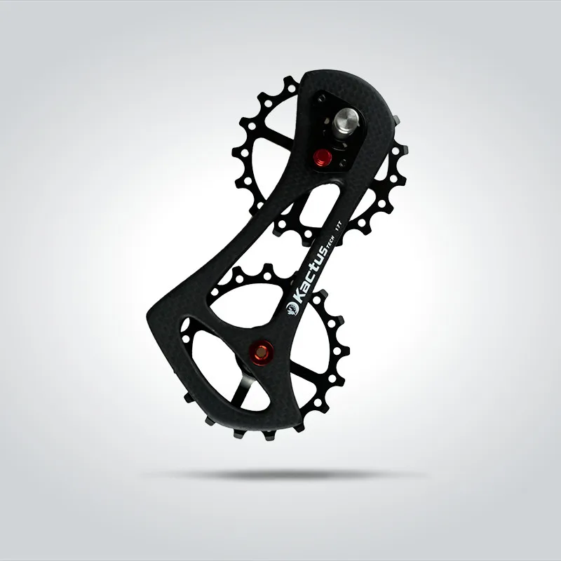 17TS MTB дорожный велосипед задний переключатель шкив, CNC AL направляющее колесо комплект системы керамический подшипник Jockey для SHIMANO Tiagra 105 5800 4600