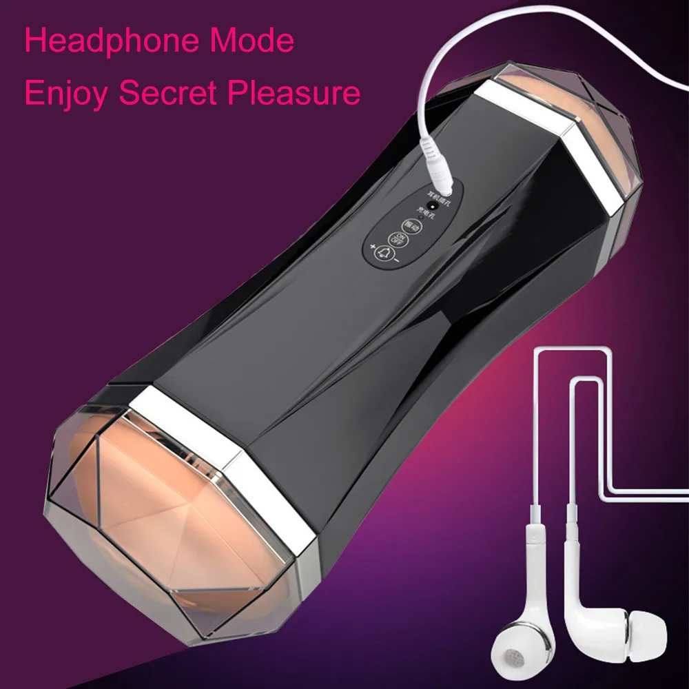 Оральная Вагина Реалистичная чашка вибратор секс игрушки для мужчин мужской