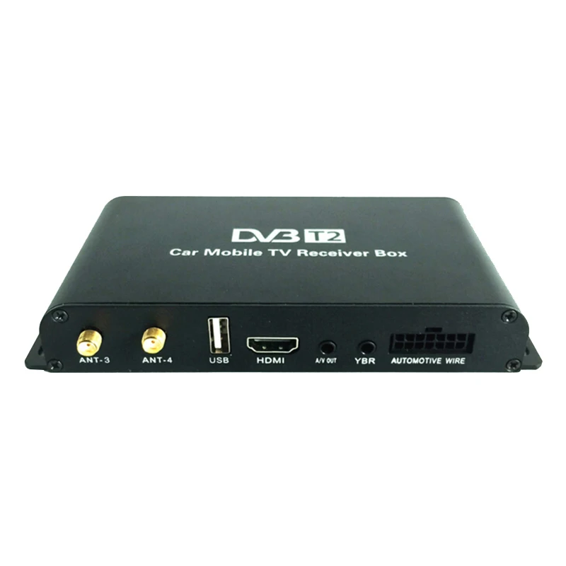 180 км/ч 4 телевизионные антенны DVB-T2 автомобиля ТВ приемник чип мобильности
