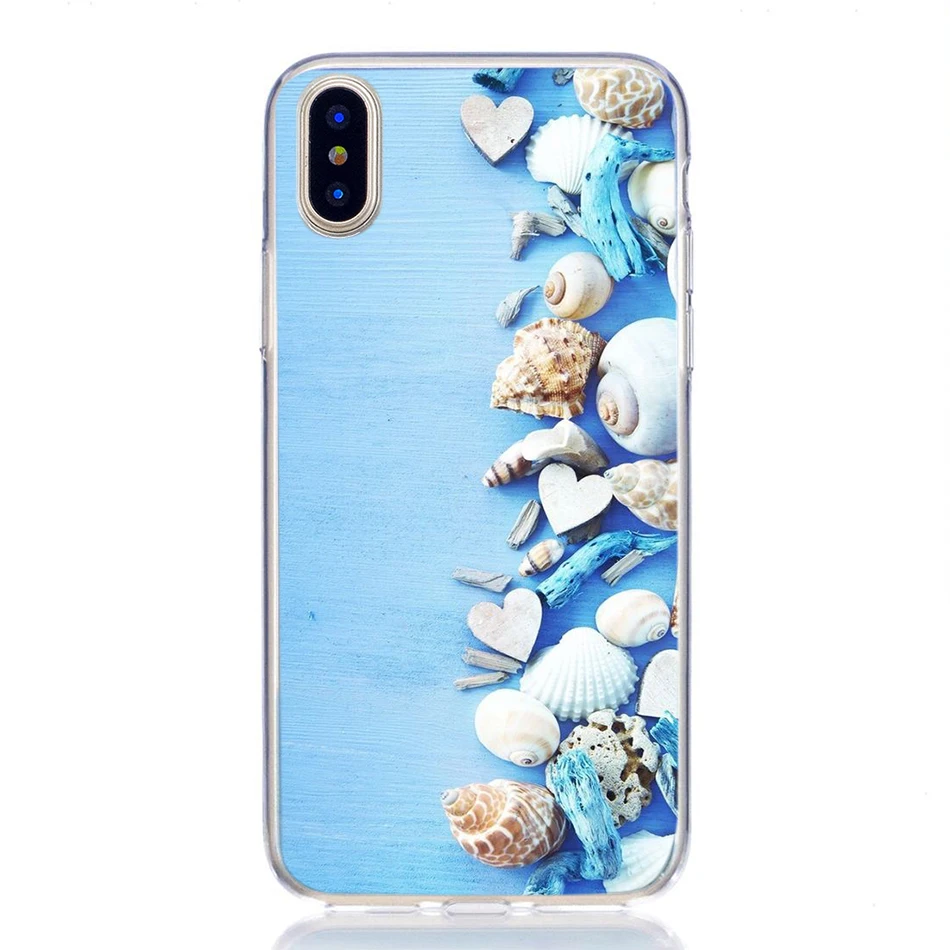Мультяшный чехол для iphone x xs xr max 7 8 plus 6 6s силиконовый мягкий из ТПУ с Стич волной
