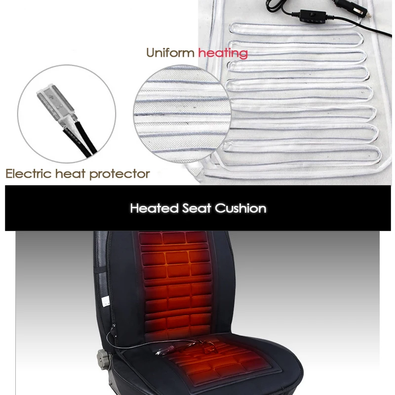 Чехлы на сиденья автомобиля Atreus теплый зимний нагревательный ремень для Lexus Honda