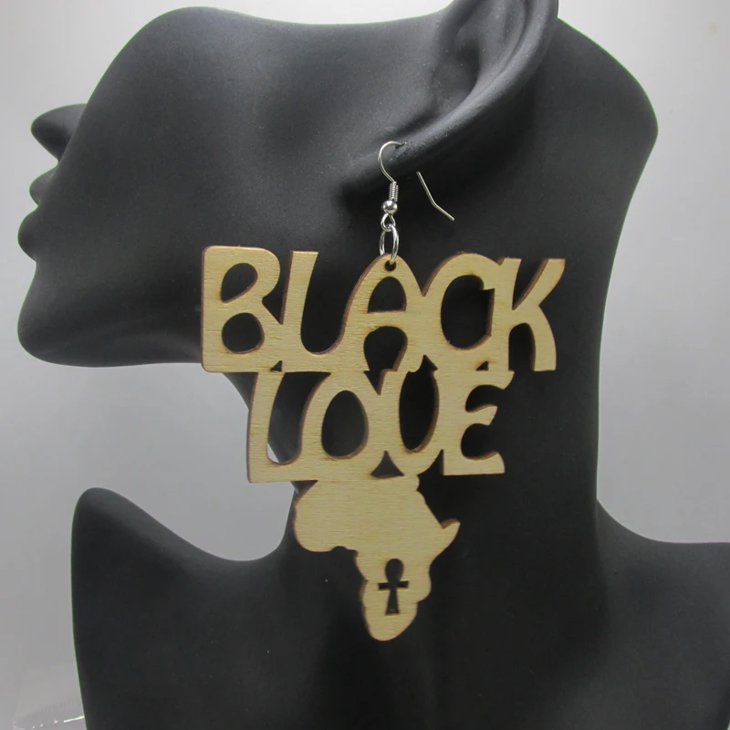 Бесплатная доставка! Новейшие черные Анкх Серьги Love Africa 4 цвета|earrings|earrings c*c |