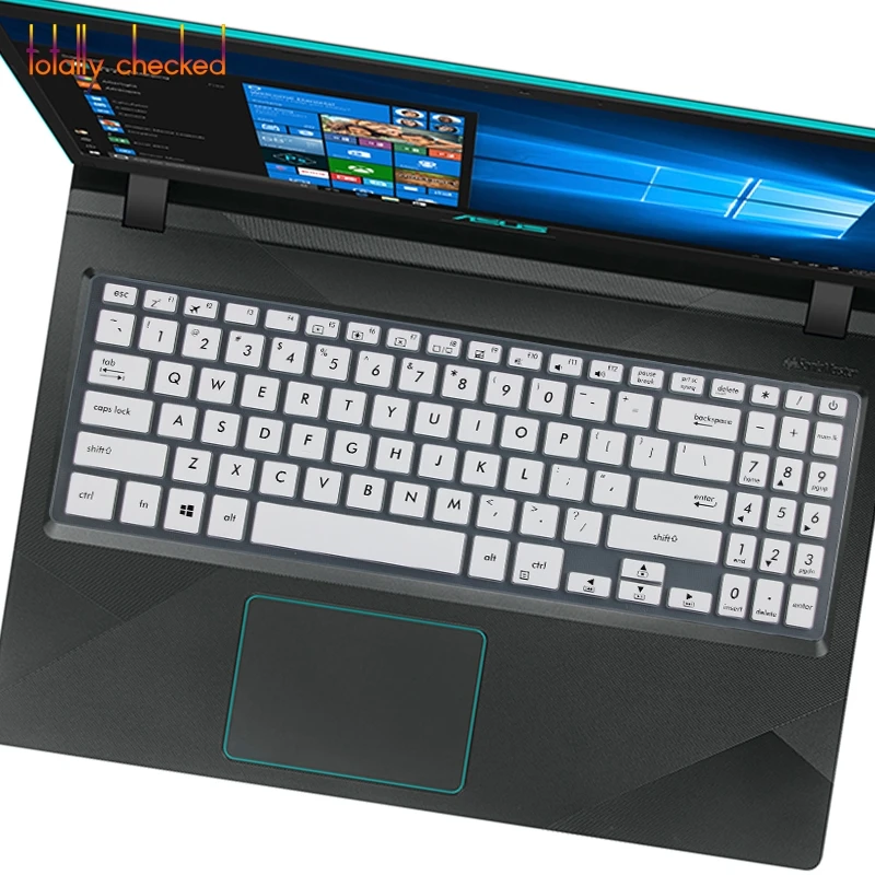 white Для Asus Vivobook 15 X507UA X507Ub X507Ud Yx560U Y5000 X507 X507U X560Ud X560 15,6 дюймов чехол для клавиатуры ноутбука защитная пленка - Цвет: white