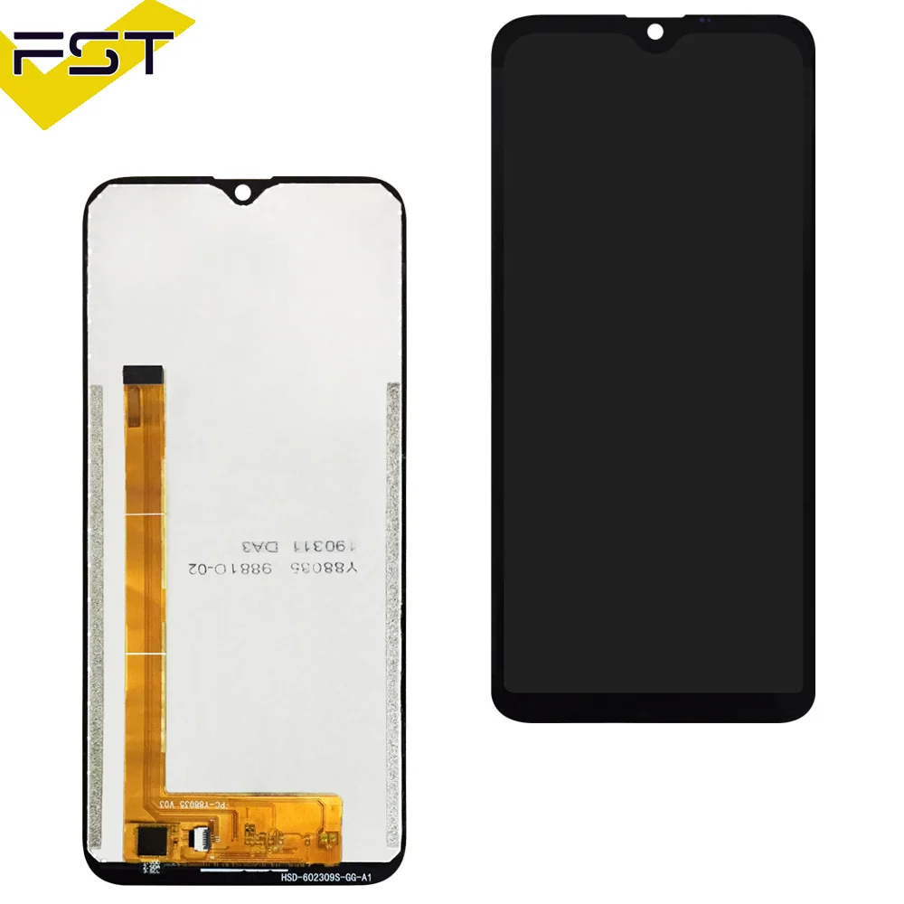for doogee y8 lcd display and touch screen digitizer assembly replacement with tools adhesive for doogee y8 phone lcd display free global shipping