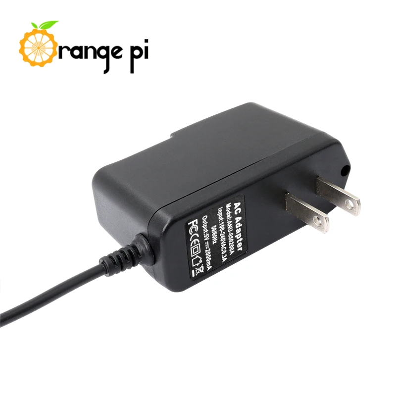 Адаптер питания Orange Pi 5 В/2 а с AV на OTG американская версия блок подходит для Zero/Zero