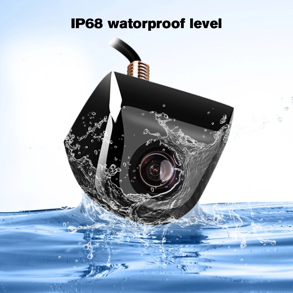 KEELEAD 4 3 &quotTFT LCD цветной монитор заднего вида + металлическая цветная IP68
