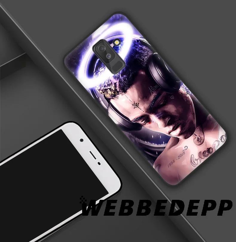 WEBBEDEPP Xxxtentacion художественный Мягкий ТПУ силиконовый чехол для Samsung Galaxy S10 S10e S9 S8 Plus