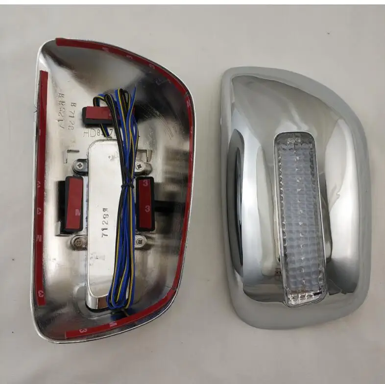 Светодиодный зеркальный чехол с блестками для Toyota RAV4 2001|rearview mirror cover|mirror rearviewled cover