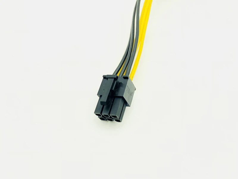 10 шт. PCI E PCIE Express 6P штекер на 6 контактов графическая видеокарта DIY Кабель питания BTC