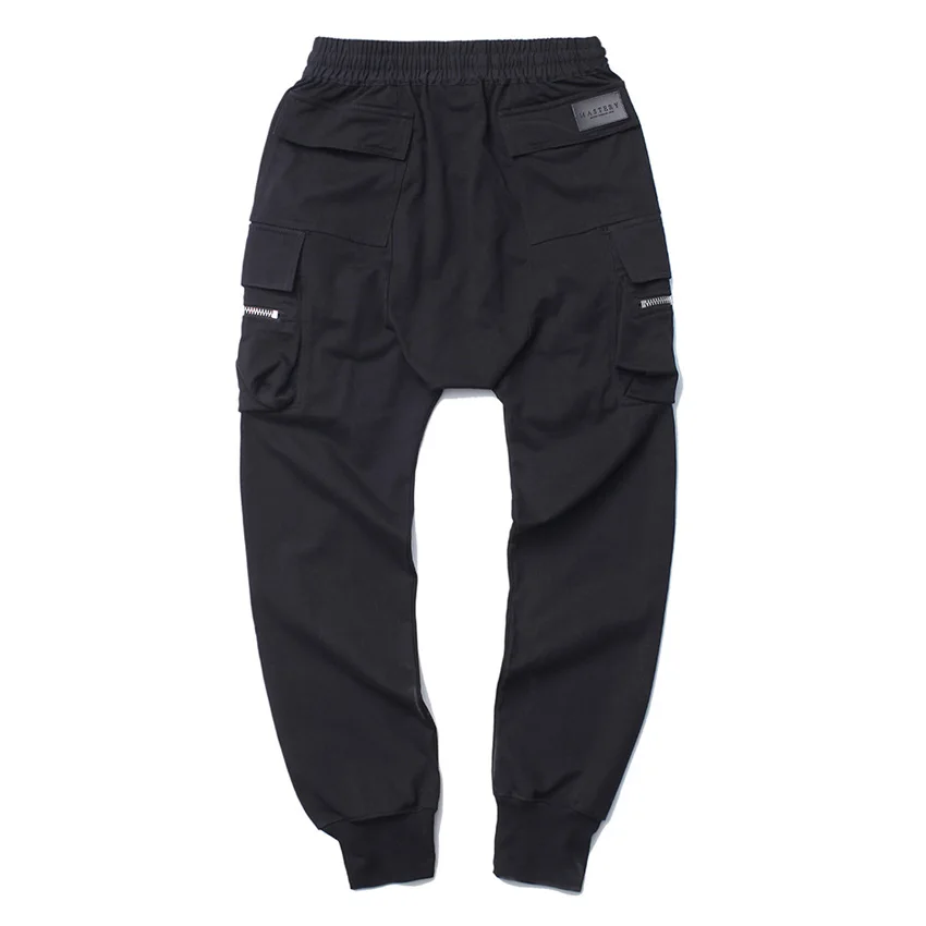 Уличная Брюки Для мужчин одежда 2018 хип хоп бегунов Карго моды|jogger cargo pants|cotton