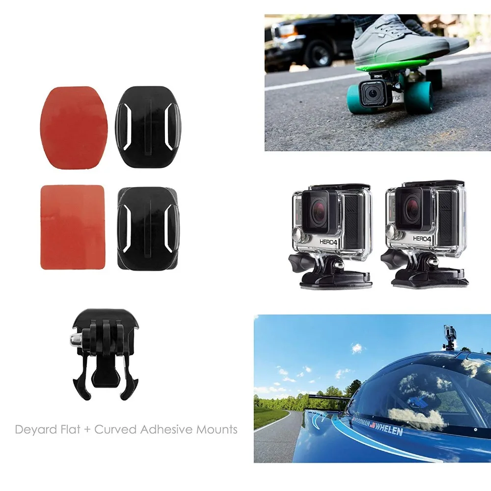 GoPro Accessories Bundle Kit for Fusion&amp Hero (2018) 6 5 4 3&amp Yi AKASO Crosstour Apeman Sony Action Came | Электроника