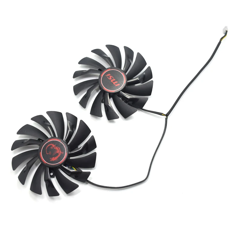 Новинка 95 мм PLD10010S12HH 12 В постоянного тока 4 штырька фотоэлемент для MSI Radeon R9 380 Armor 2X