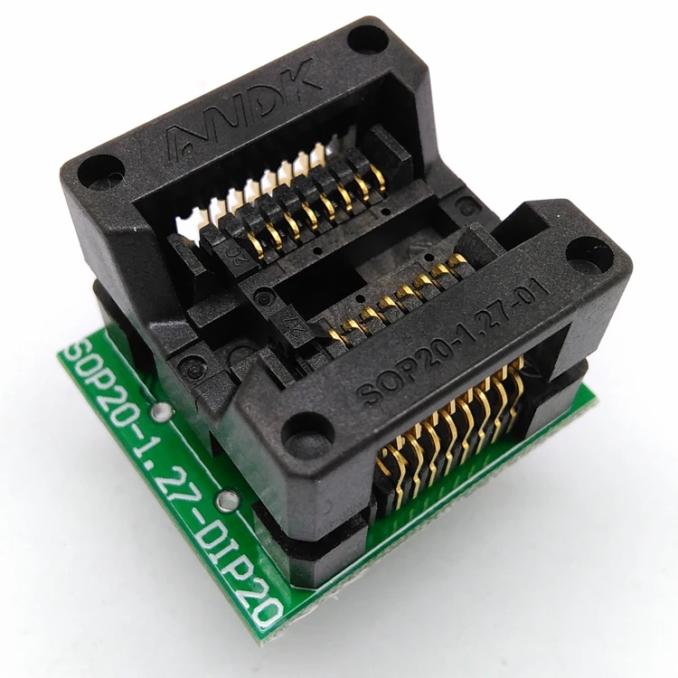 SOP16 SOIC16 SO16 для DIP16 программирующая розетка шаг 1 27 мм IC ширина корпуса 5 4 209mil