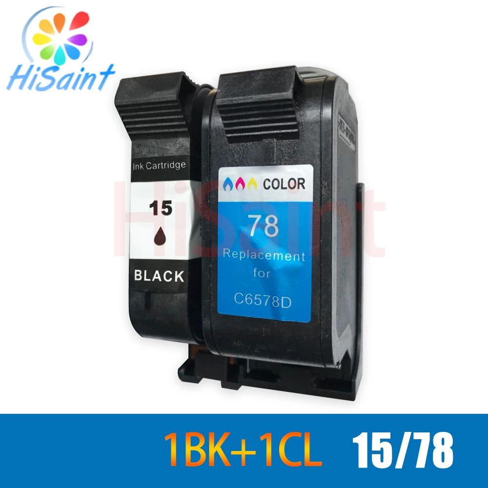 Hisaint для hp 15 C6615A чернильный картридж совместимый HP 78 78A C6578A чернила Deskjet 810c 812c 816c 817c