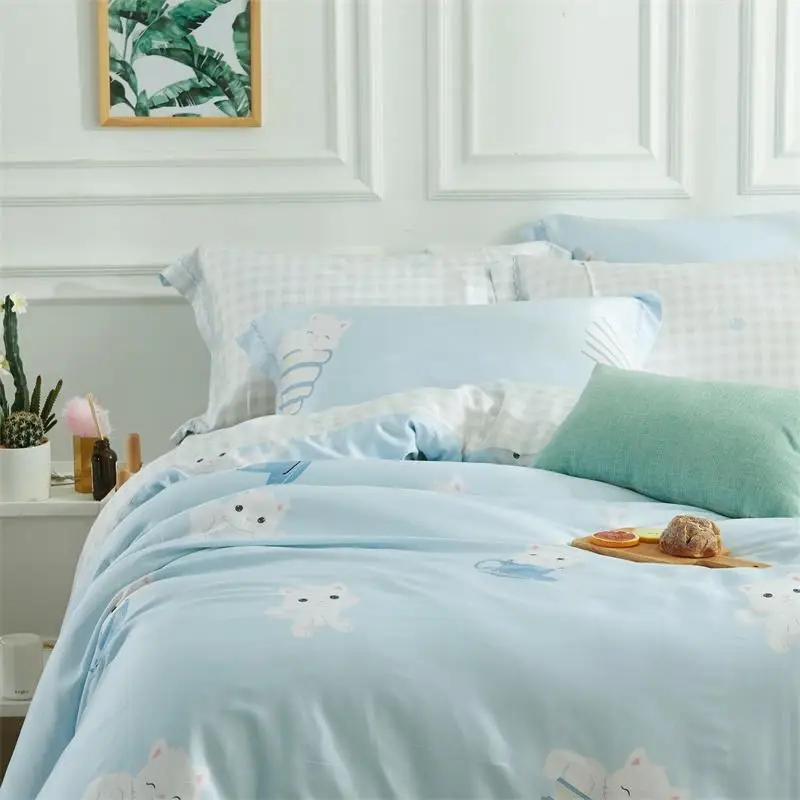 Высокое качество 100% натуральный бамбук шелковая шелк прекрасный Маленькие кошки