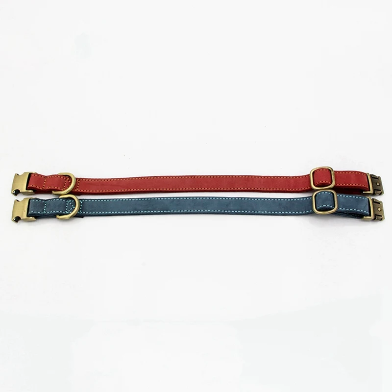 Модный ошейник из искусственной кожи для маленьких средних и больших собак