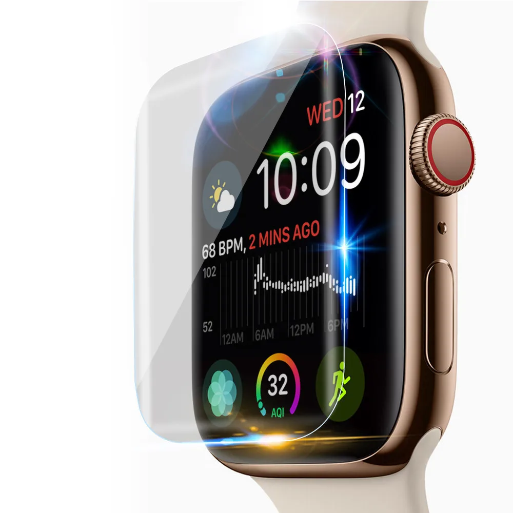 Высококачественная Противоударная защитная пленка из ТПУ для Apple Watch Series 4 (40 мм)
