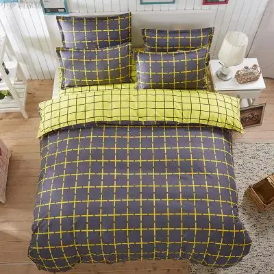 2017 мода 4 шт./компл. Комплект постельного белья пододеяльник наборы мягкий хлопок