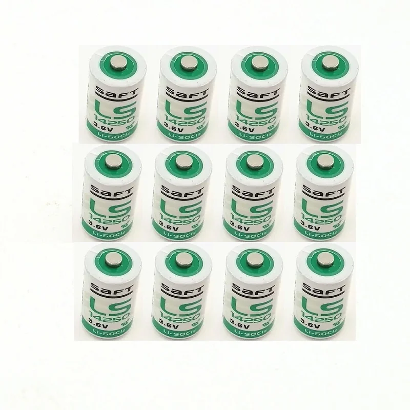 

12PCS ls14250 3.6v PLC automatic industrial control equipment nc machine meter gas meter probe lithium battery
