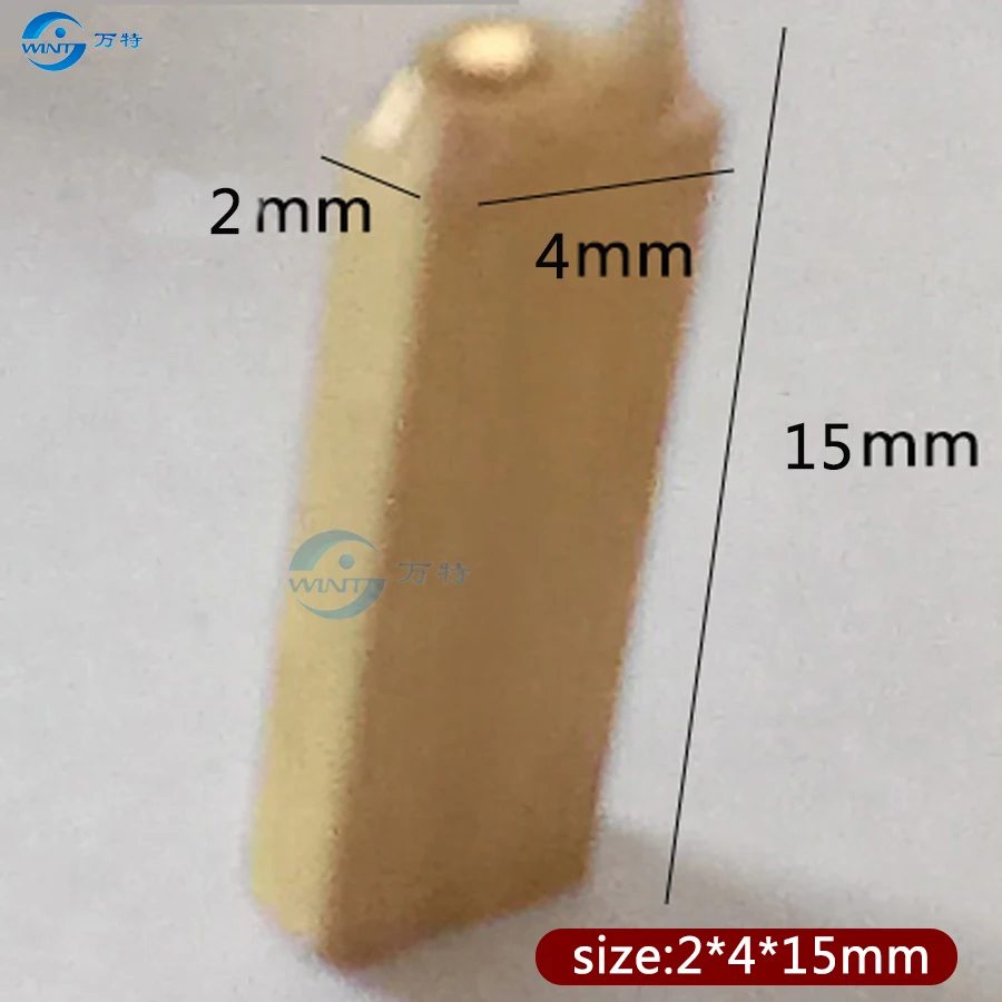 2*4*15 мм горячее тиснение английские буквы Aphabet для HP-241B/DY-8 машина кодирования даты