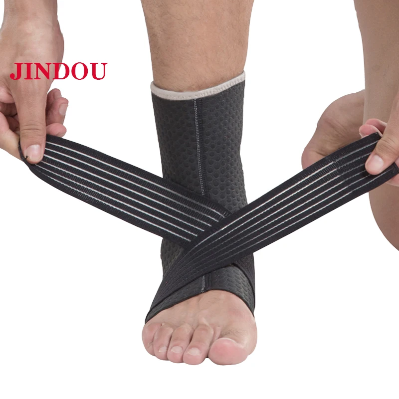 Эластичные поддерживающие Лодыжки Защитные повязки регулируемые