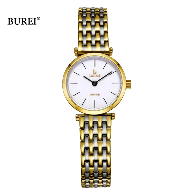 BUREI Brand Ladies Fashion Watch Woman Luxury Waterproof Sapphire Ultra Thin Business Casual Quartz Wristwatch Relogio Feminino