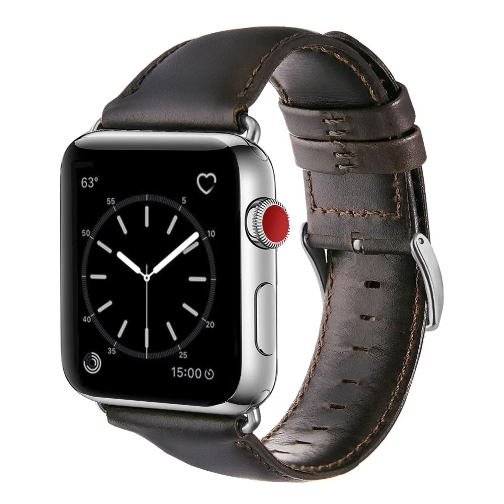 Дизайн, ремешок из натуральной кожи для Apple IWatch, 42 мм, 38 мм, 40 мм, 44 мм, ремешок для Apple Watch, серия 5, 4, 3, 2, 1