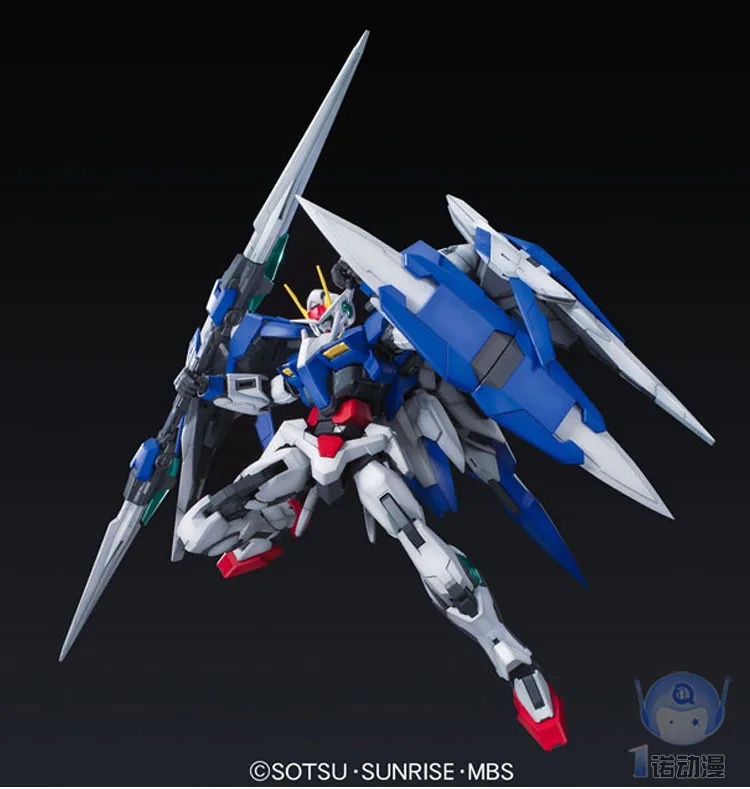 Bandai Gundam MG 1/100 00 RAISER OO 00R мобильный костюм Сборная модель наборы фигурки пластмассовые игрушечные модели