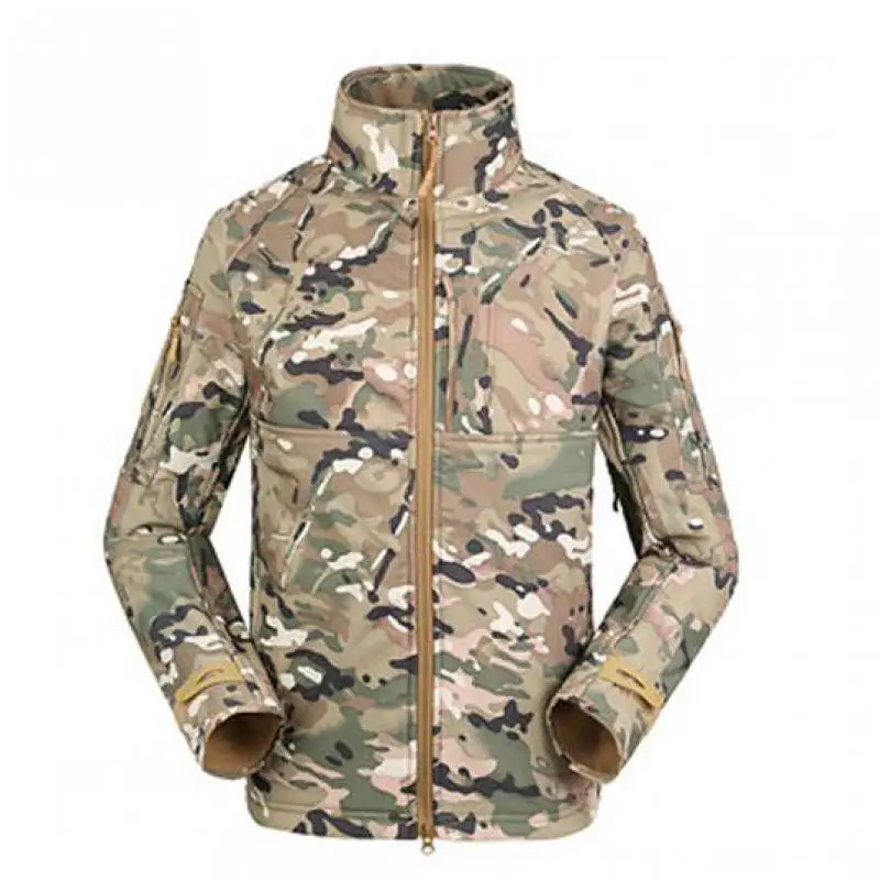 Акула кожи V5 Soft Shell Тактический военный камуфляжная куртка Для мужчин